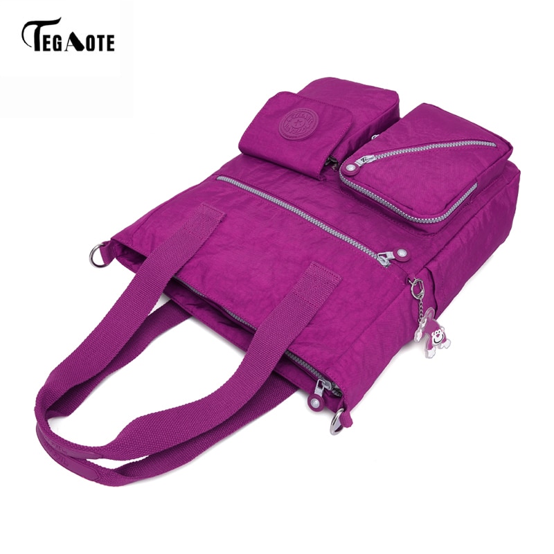 Women Top-handle Shoulder Bag Handbags Famous Brand Nylon Female Casual Shopping Tote Bolsas Sac A Main