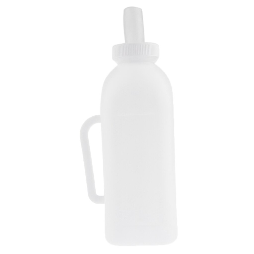 2L Calf Nursing Bottle Milk Bottle Calf Feeding Bottle w/ Handle Graduation 33cm Height