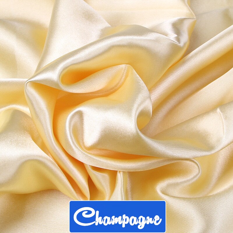100cm*150cm 16Colors Silks and Satins Fabric Satin Color Butyl Silk Box Lining Lieb Shiny fabrics Clothing Sewing Plain
