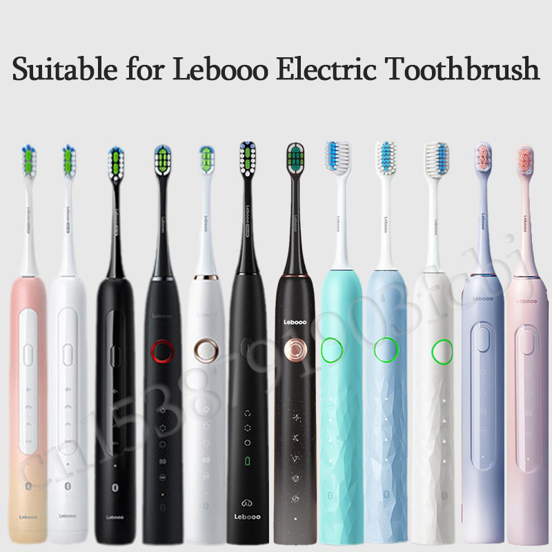 For Lebooo Huawei 2S/LBT203532A/LBT203552B Electric Toothbrush Head Diamond White Protection Replace Brush Head With Cover