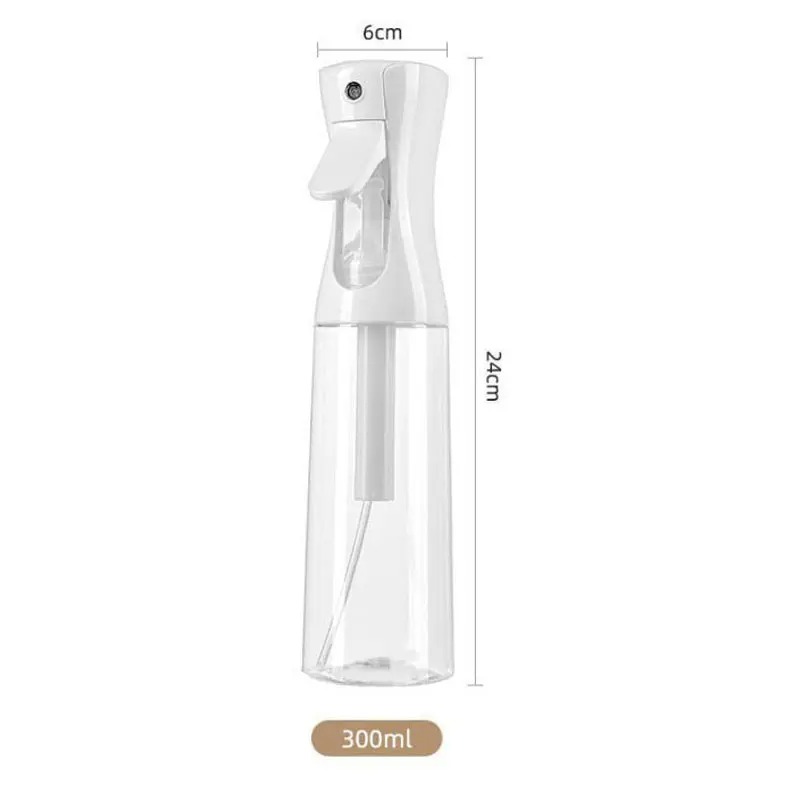Continuous Spray Bottle with Ultra Fine Mist Refillable Versatile Water Sprayer for Hair, Home Cleaning, Salons, Plants and More: Red