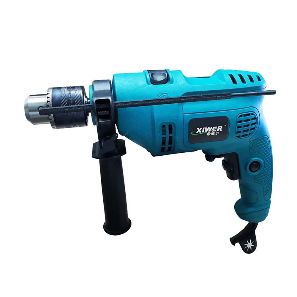 Corded Drill With Impact 220v Classical Power Hand Drill DIY Electric Power Driver Dril Woodworking Tool: Default Title