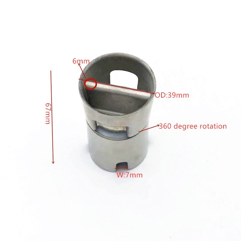 SUMNCE Stainless Steel Swivel Rod Holder Adapter