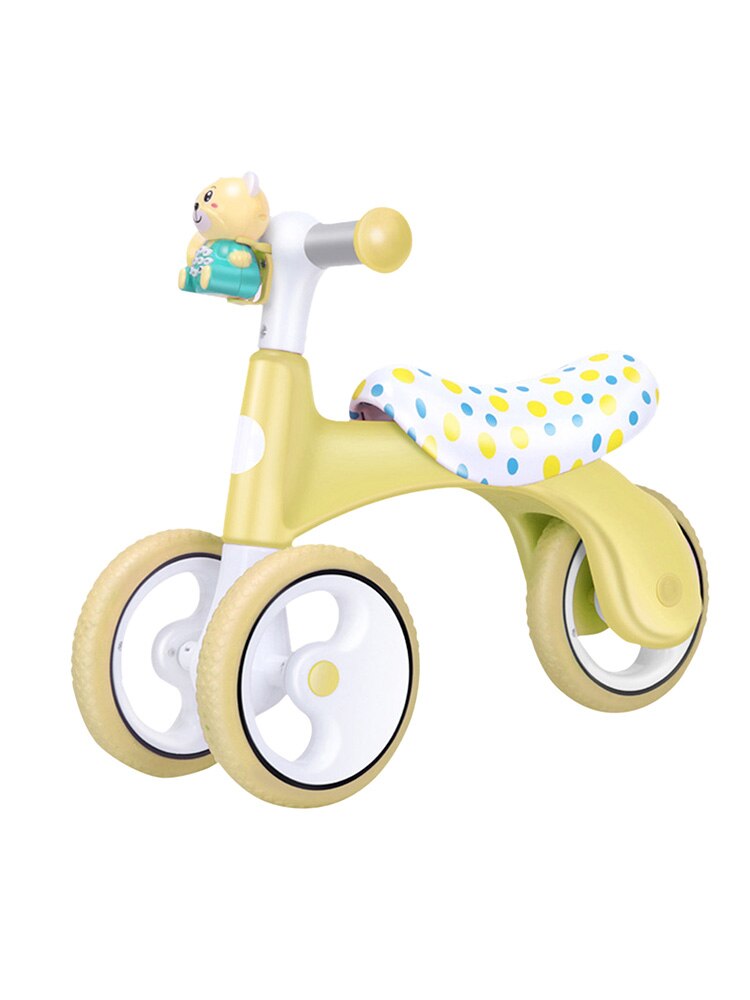 Bicicleta de equilibrio para bebé, andador de juguete con ruedas silenciosas, Scooter para bebé, coche de equilibrio, 3 colores