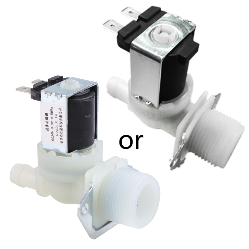 Water Inlet for Electric Solenoid for 220V/12V/24V 3/4" Male Thread Easy Installation for Dishwasher Washing: MULTI
