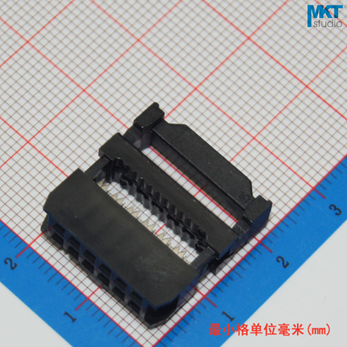 10 stks Vrouwelijke 2.54mm Pitch FC IDC Connector Socket ISP JTAG Header Voor Platte Lint Kabel Sample 6 p 8 p 10 p 12 p 14 p 16 p 18 p 20 p