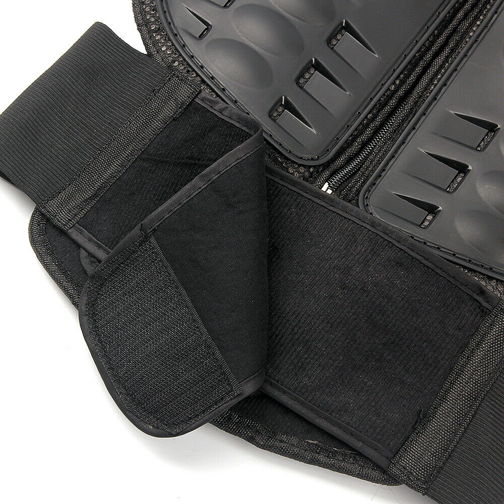 Triclicks-Chaleco negro de armadura corporal, chaqueta de armadura para motocicleta, equipo de protección para Motocross, Protector de pecho, chaleco para niños y jóvenes