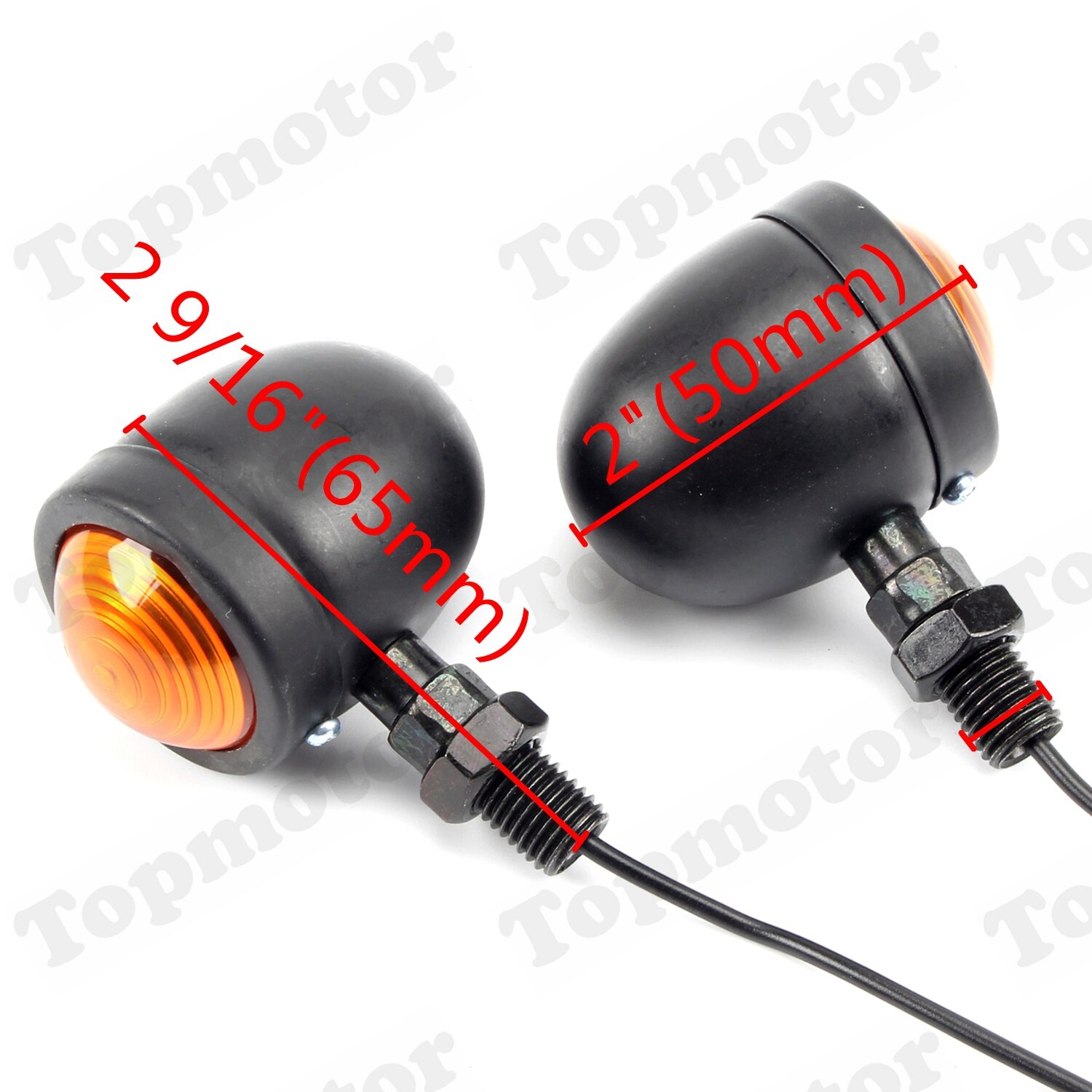 Motorcycle 10mm Turn Signals Indicator Lights Blinker Lamp For Harley Honda Yamaha Kawasaki Suzuki Aprilla ATV Dirt Bike Bobber