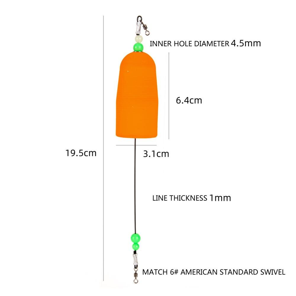 1pcs Fishing Float Weighted Popping Cork Good For Saltwater Fishing Sea Fishing Fishing Tackle Accessories Fishing Float &jw