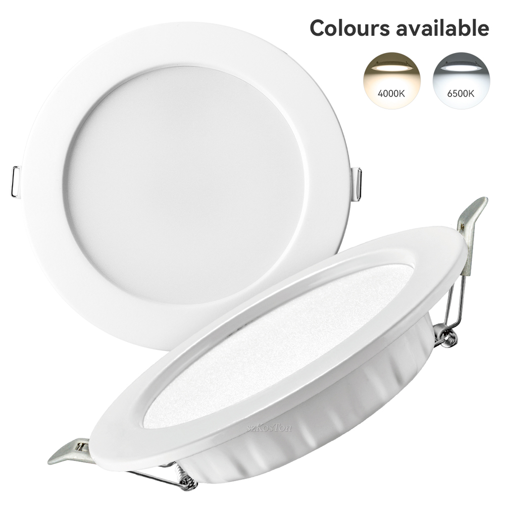 LED-Downlight-Deckeneinbauleuchte, 7 W, 9 W, 12 W, 20 W, AC220 V, kaltweißer LED-Strahler für Wohnzimmer, Flur, Badezimmer, Küche