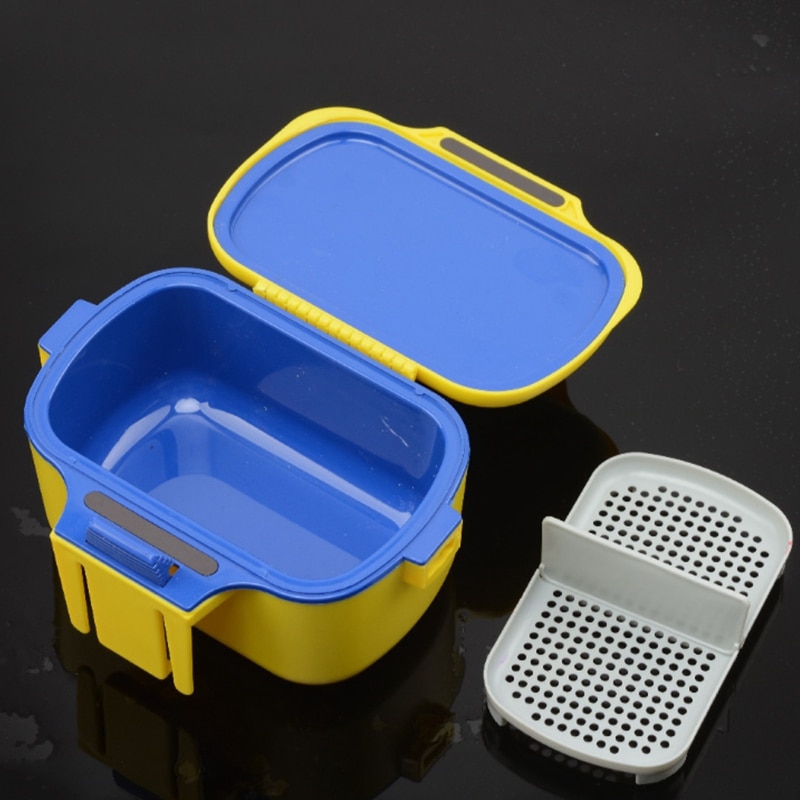 Fishing Gear Earthworm Box Red Worm Box Strand Box Multi-Function Float Box