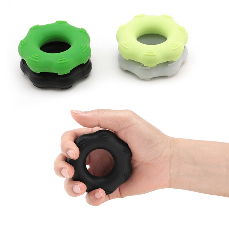 Anneau de préhension antidérapant en silicone pour la force et la résistance, balles thérapeutiques pour augmenter la force de l'avant-bras