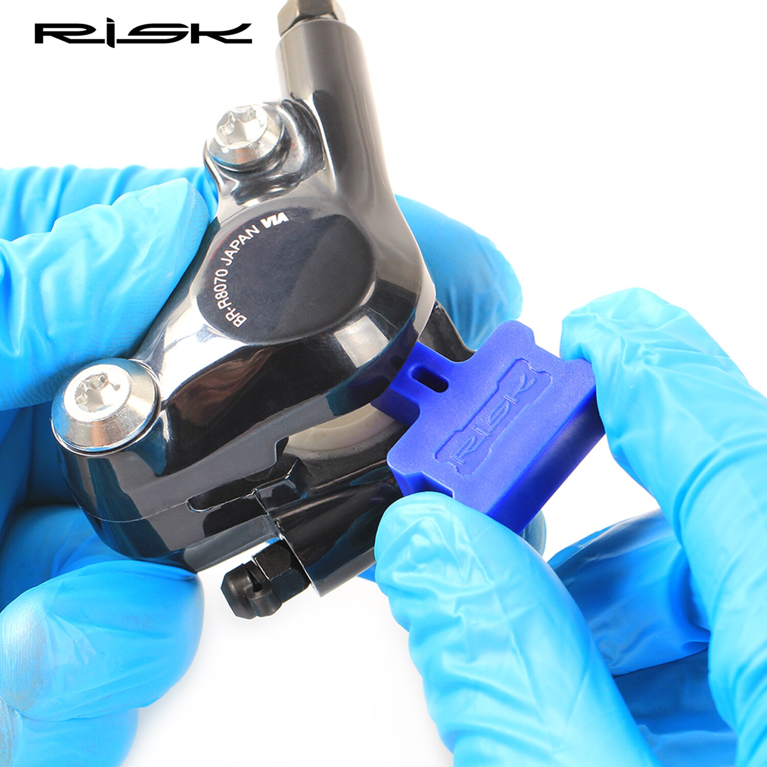 RISK Bike Hydraulic Disc Brake Bleed Spacer Piston Retainer Brake Caliper Pad Spacer Washer Insert Tool Spreader RL233