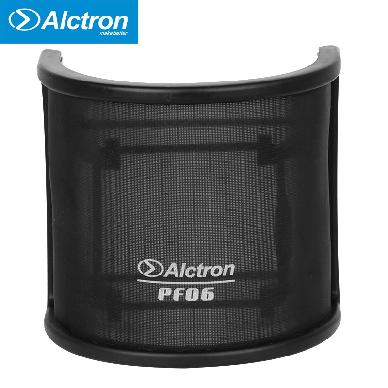 Alctron PF06 Microfoon Pop Filter, Pop Schild, Pop Screen, Mic Screen, ABS plastic kenmerken lichtgewicht, stabiele structuur en stevig