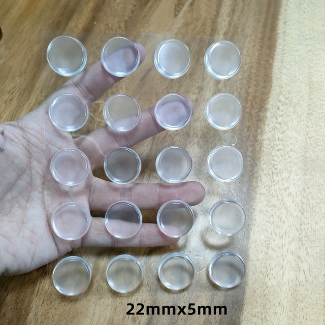 Almohadillas autoadhesivas de silicona para muebles, almohadillas para parachoques de cuna, tira anticolisión para refrigerador, Protector de pared, Tope de puerta, silenciador: Multicolor