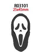 Halloween 30 st/lot harts gör-det-själv hantverkstillbehör barn huvudbonader dekormaterial hårtillbehör platt harts konst  r0308 r0309 r0310: R03101