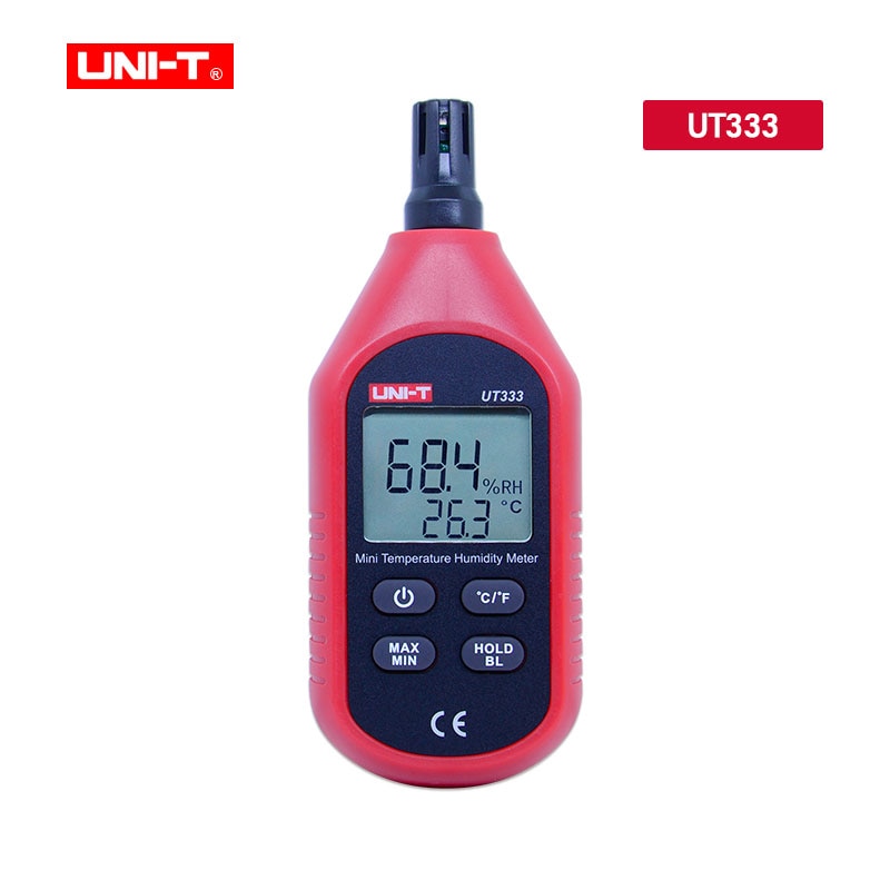 Mini luxmètre numérique, capteur de niveau sonore, hygromètre numérique, UT333, UT353, UT363, UT383, UNI-T