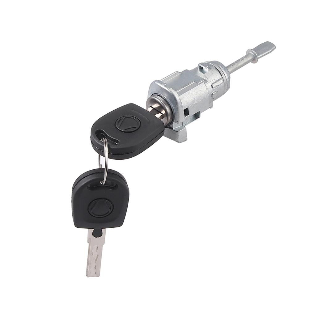 AUTOUTLET 2 pcs CLOSING CYLINDER for VW PASSAT B5 3B (96-05) for LUPO DOOR LOCK KEY LEFT and RIGHT 3B0837167 3B0837168