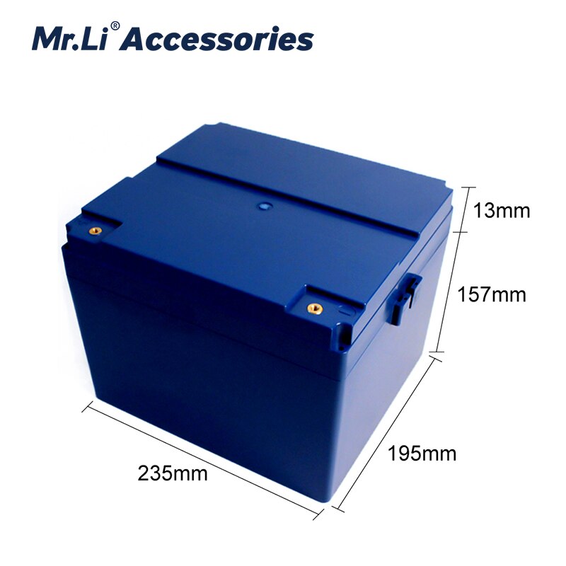 ABS Lithium-Batterie Kunststoff fallen Für 60V 72V E-moter Batterie Pack Max Installieren 190 Stck 18650 lirhium Batterie
