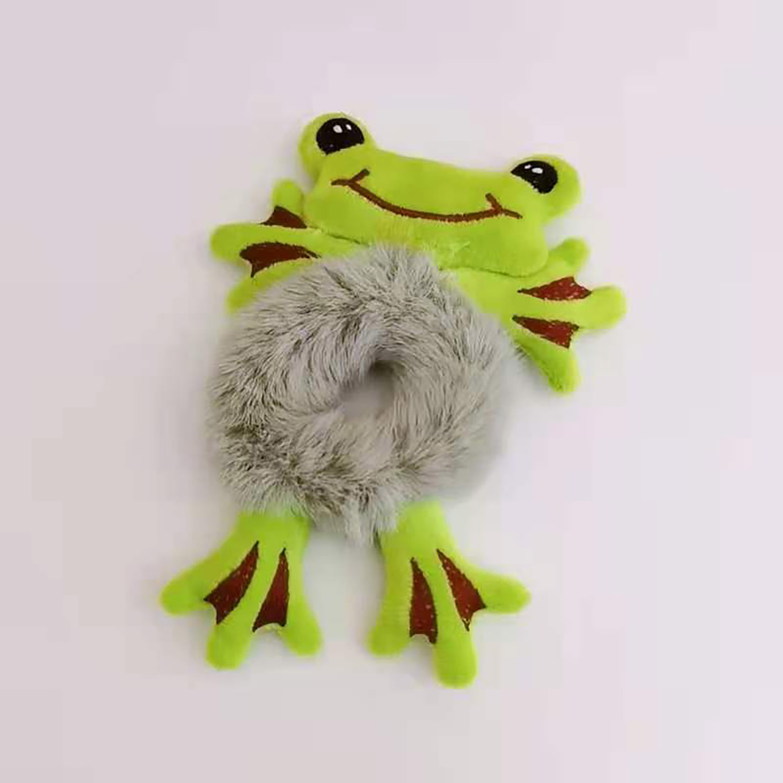 2023 Damesmode Pluche Haarband Leuke 3D Cartoon Stropdas Haar Hoofdtouw Paardenstaart Etui