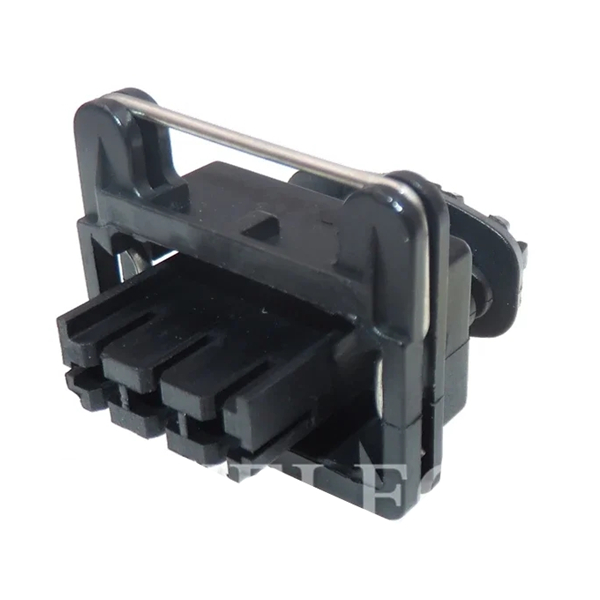 3 -polig biluttag med kablar, vattentätt uttag för bil 282246-1 35790532: Mörkgrå