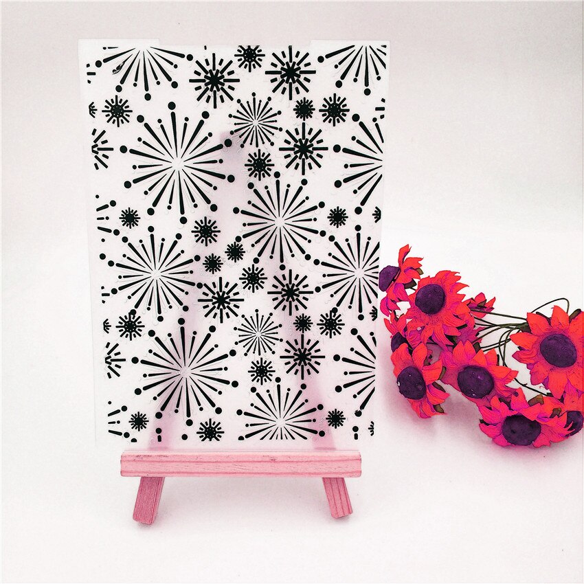 plastic snowflake template craft card making paper card album wedding decoration scrapbooking Embossing folders