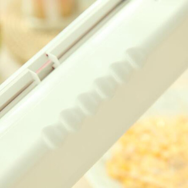 White Cling Film Cutter Household Cling Film Cutting Box Kitchen Plastic Food Storage Cling Film Cutter