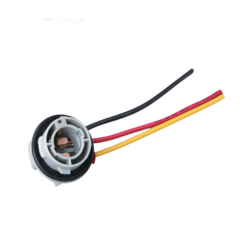 2pcs Car Brake Light 1157 Bulb Socket BAY15D Lamp Holder P21/5W Adapter Base Connector Accessories