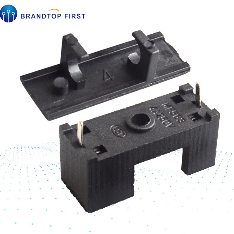 10 Pcs Mini Fuse holder 5X20 glass fuse base