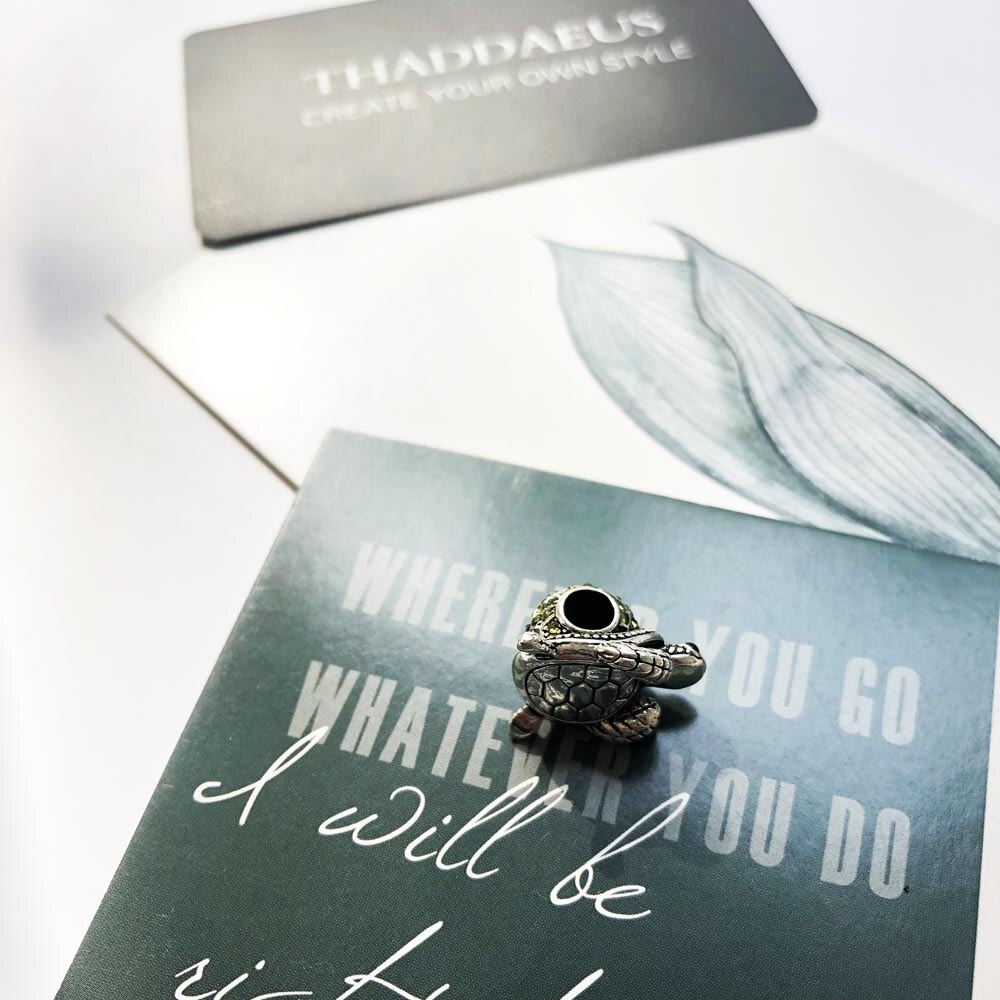 Koraliki żółw, srebro i koraliki z kryształu górskiego pasuje robić bransoletki europa biżuteria prezent na świędo dziękczynienia dla kobiet i mężczyzn