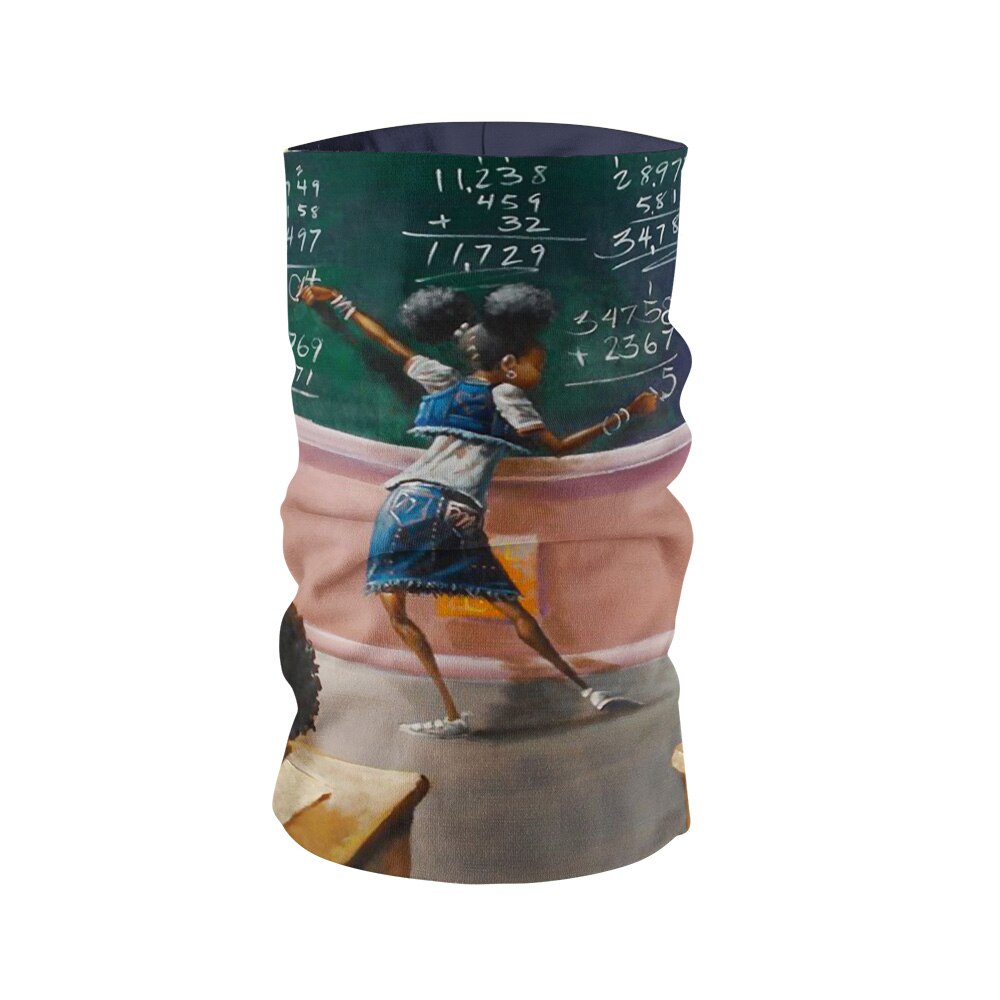 Novelty Printed Ring Scarf Magic Bandana Microfiber Seamless Tubular Hijab Neck Tube Sports Scarf Mask Headwear