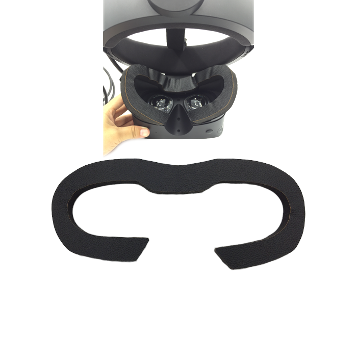 Weiche Schweiß-beweis Schaum Auge Maske Pad für Oculus Riss S VR Headset fallen Rahmen Abdeckung Pad Schwamm matt virtuelle Realität Zubehör