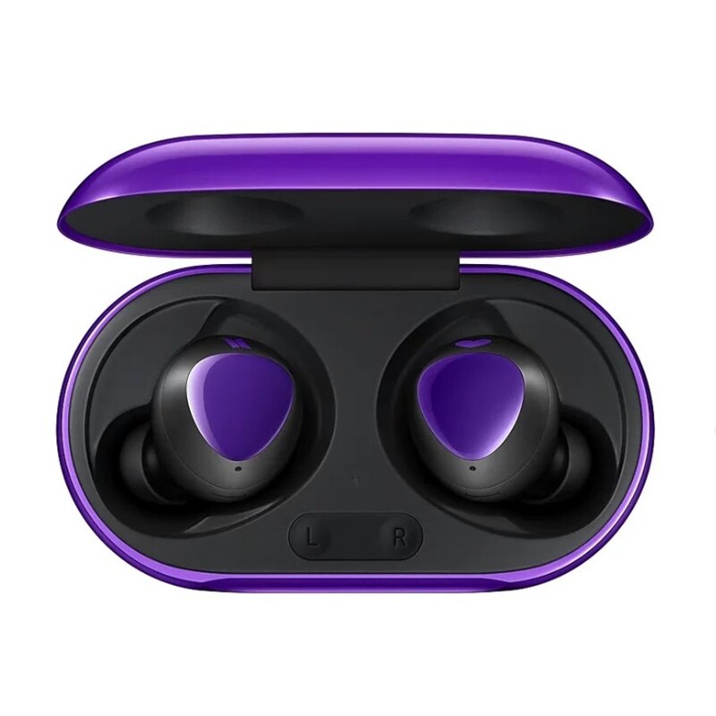 R175 Buds Plus Wireless Charging Bluetooth Earphone Stereo Touch Earbuds Waterproof Sports Headset With HD Mic For Smartphone: Purple
