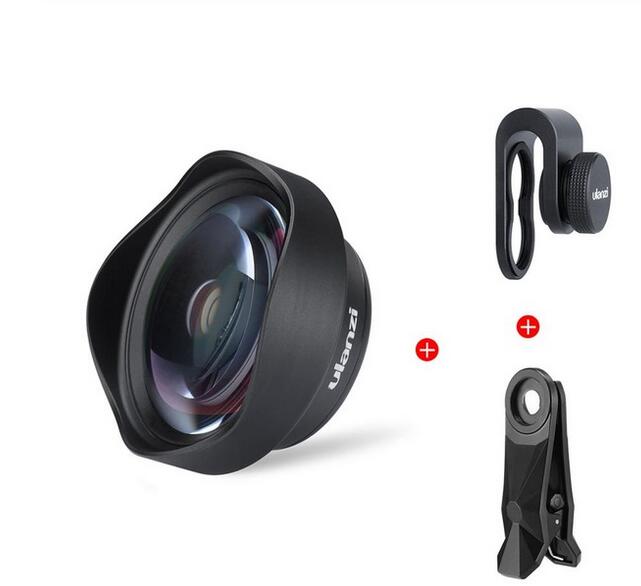 Ulanzi 75mm Macro Lens HD Geen Vervorming DSLR Effect Clip-on voor iPhone 11 Samsung Huawei Xiaomi Telefoon camera Lens 17mm Draad: Default Title