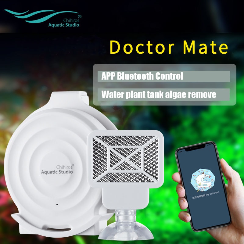 Chihiros Doctor Mate algues | Supprimer Chihiros twinstar, style inhiar électronique, aquarium vert aquarium eau de poisson réservoir de plantes