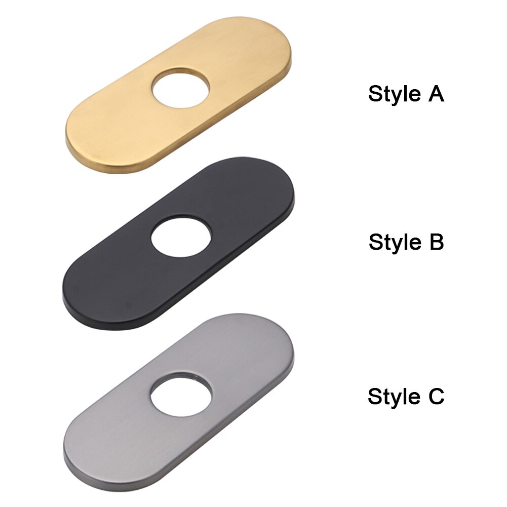 4 Inch Hole Cover Faucet Plate Bathroom Sink Toilet Kitchen Single Hole Faucet Decorative Panel