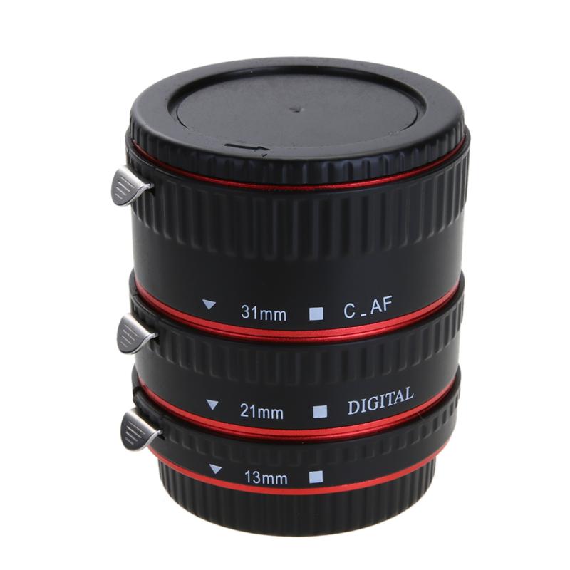montura de enfoque automático AF Tubo de extensión Macro/anillo para lentes Canon 5D Mark IV EOS EF-S 760D 750D 700D 80D 7D T6s 6D adaptador de lente