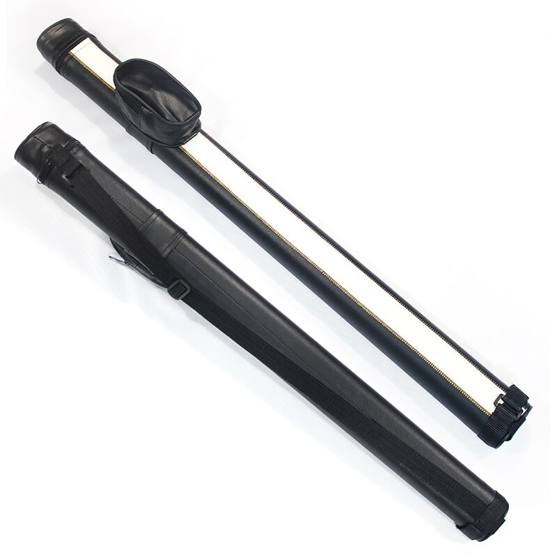 Draagbare Biljart Medeplichtige Kit 1/2 Pool Cue + Cue Zak Voor Verkoop