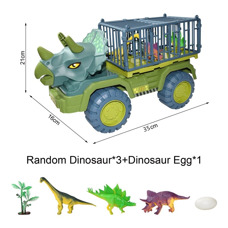 Kids Dinosaur Car Toy Big Size Dinosaur Transport Cars for Boys Jurassic World Game Interactive Montessori Toys for Toddlers: Style2