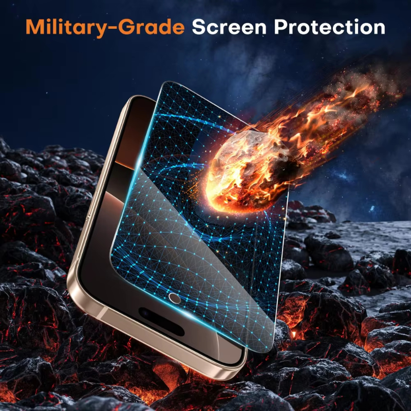 5PCS Matte Privacy Ceramic Film For iPhone 17 16 15 13 14 11 12 Pro Max Plus Mini XS XR Air Soft Cover Anti-Spy Screen Protector