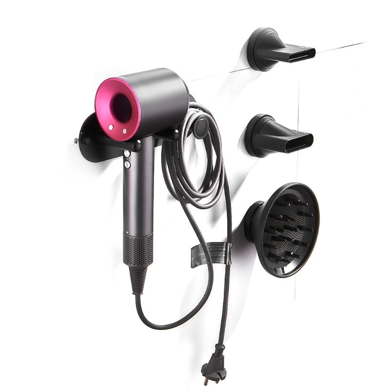 Wall Mount Houder Haardroger Storgae Rack Badkamer Plank Voor Dyson Supersonic Föhn