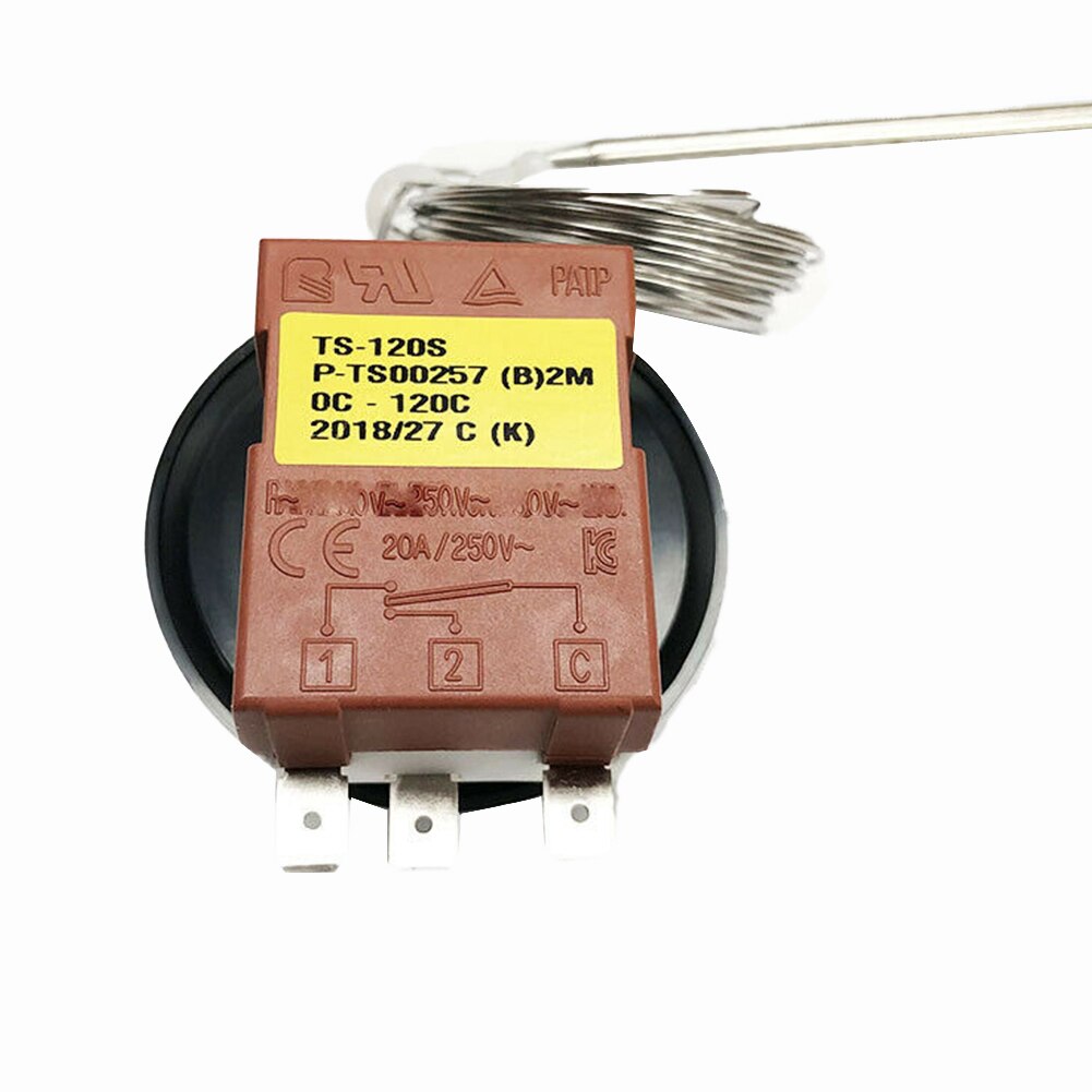 12V 0-120 Grad Thermostat Lüfter Kühler Kontrolle Geschmack für Auto Motoren Universal- Auto Zubehör