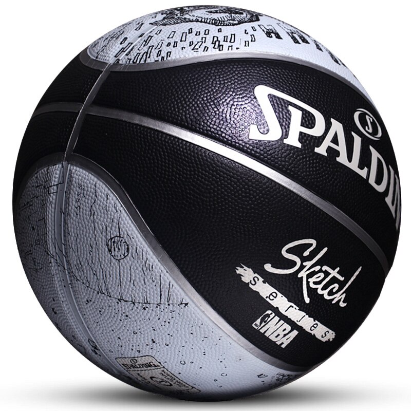 SPALDING Basketball PU No. 7 6 men women rubber indoor outdoor Basketbol Ball fiba Baloncesto basketball