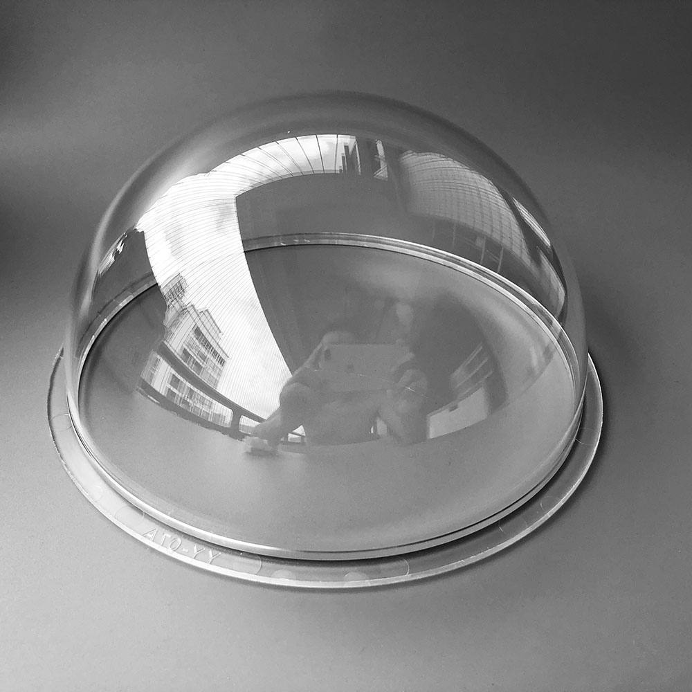 7.6 Inch 195x94mm Acrylic Plexiglass Clear Dome Cover Indoor Outdoor Security CCTV IP Camera Protector Housing Transparent Case