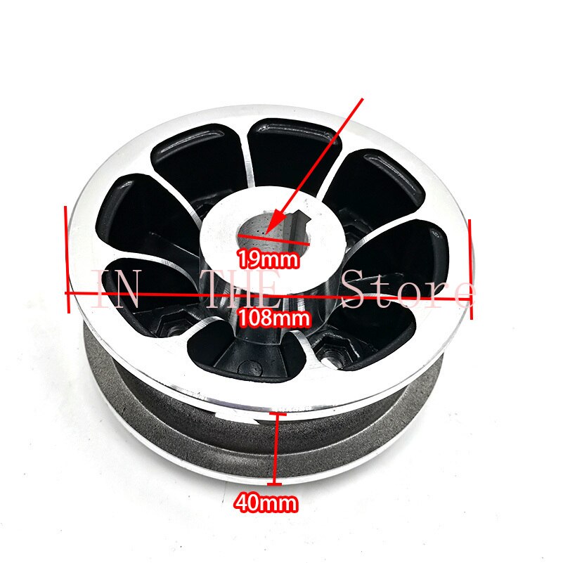 200X50 Elektrische Scooter Band Wheelcenter Axishub 8 &quot;Scooter Band Aluminium Wiel Luchtband Elektrische
