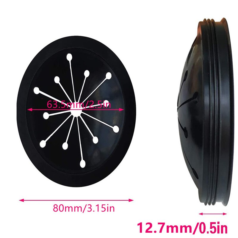 3 PCS Garbage Disposal Splash Guards Sink Baffle Disposal Replacement Multi-function Drain Plugs food Waste Disposer Accessories