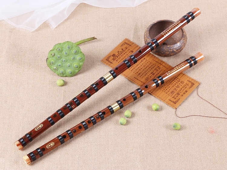 Forudbestilling send forskud bambusfløjte træblæsere musikinstrumenter cdefg nøgle kinesisk dizi tværgående flauta