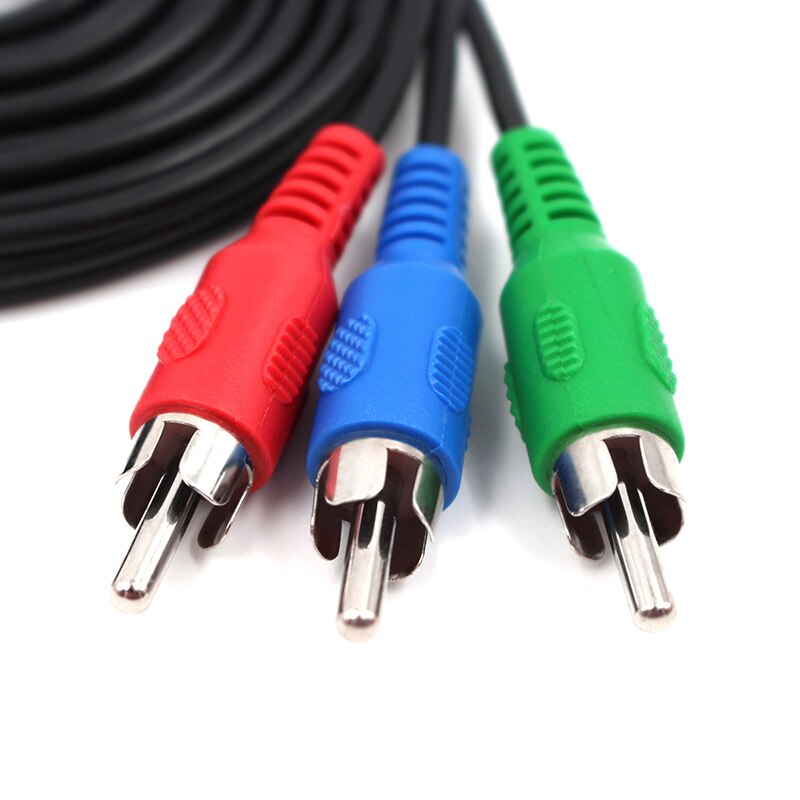 YPbPr – composant de câble RGB, câble vidéo 3 RCA à 3 RCA pour DVD TV HDTV STB