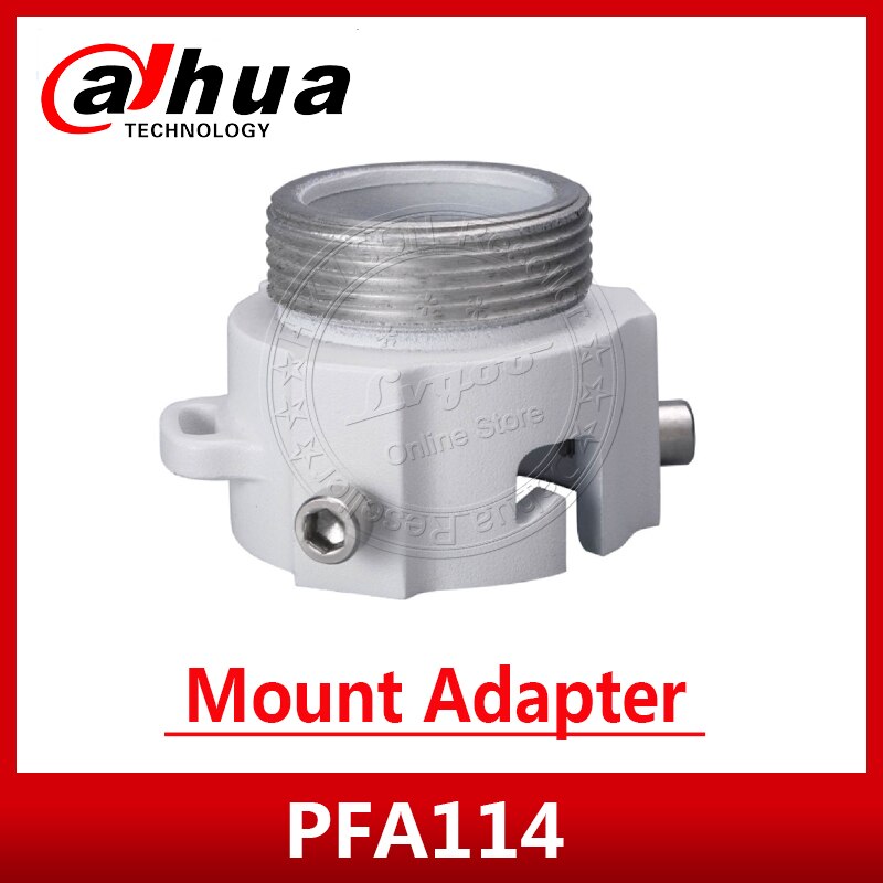Dahua – adaptateur de montage PFA114, matériau en aluminium, soignée et intégrée, système de vidéosurveillance, fonctionne avec support