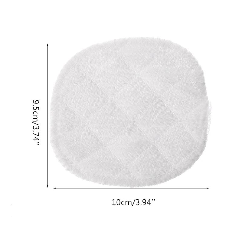 Reutilizáveis almofadas de mama de enfermagem lavável macio absorvente bebê amamentação capa